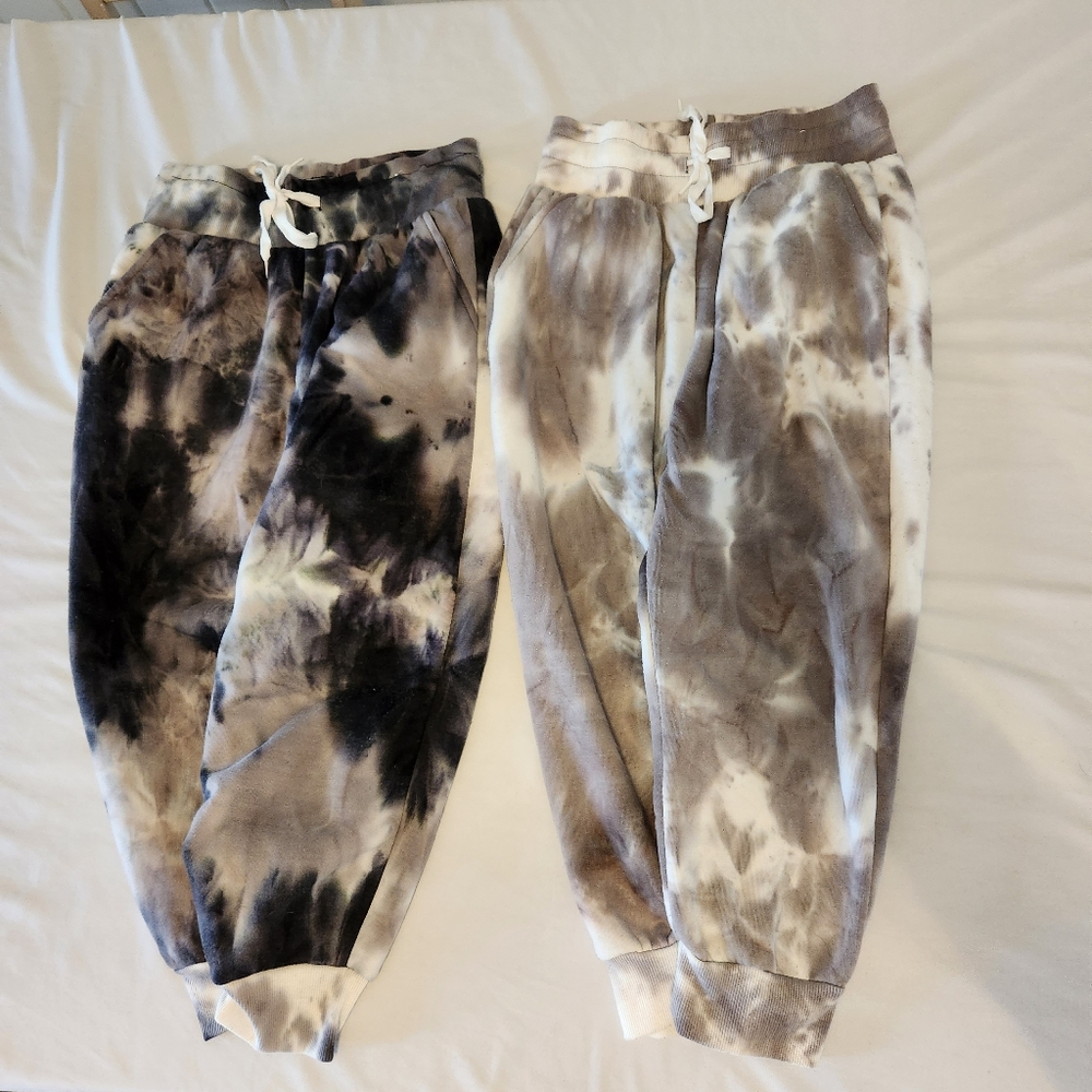 2-for-1 Tie-Dye Sweatpants (women's small)